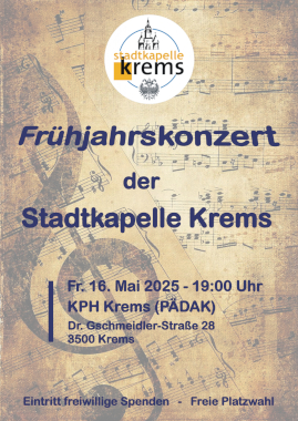 Stadtkapelle Krems - Frühjahrskonzert 2025