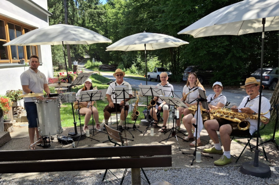Sax Connection begeistert auf der Fesslhütte