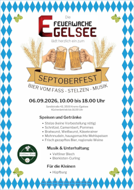 Veltliner Blech bei der FF Egelsee